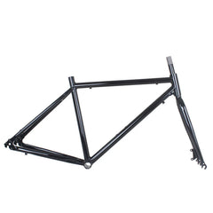700C Road Bike Frame 6061 Aluminum Alloy High Carbon Steel Front Fork
