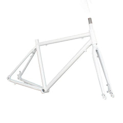 700C Road Bike Frame 6061 Aluminum Alloy High Carbon Steel Front Fork