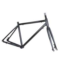 700C Road Bike Frame 6061 Aluminum Alloy High Carbon Steel Front Fork