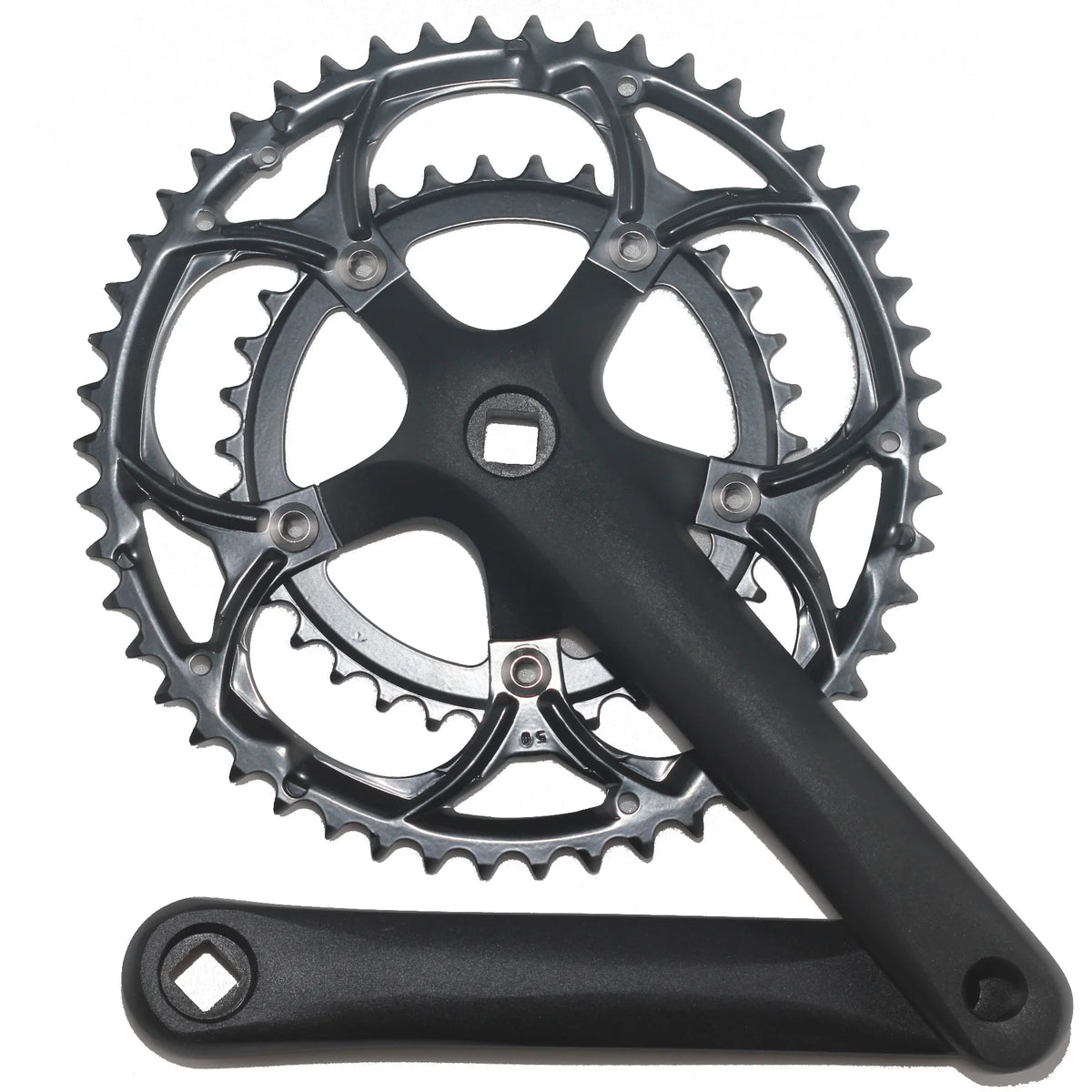 50/34T Road Bike Crankset – 170mm Aluminum Alloy for 8/9 Speed