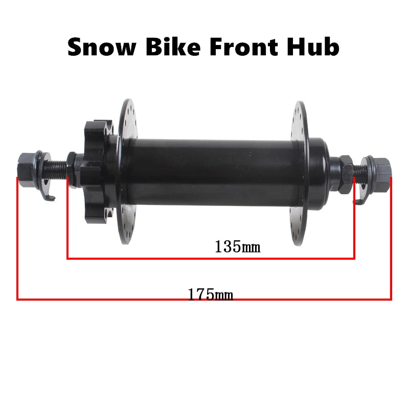 Snow Bike Steel Ball Hub