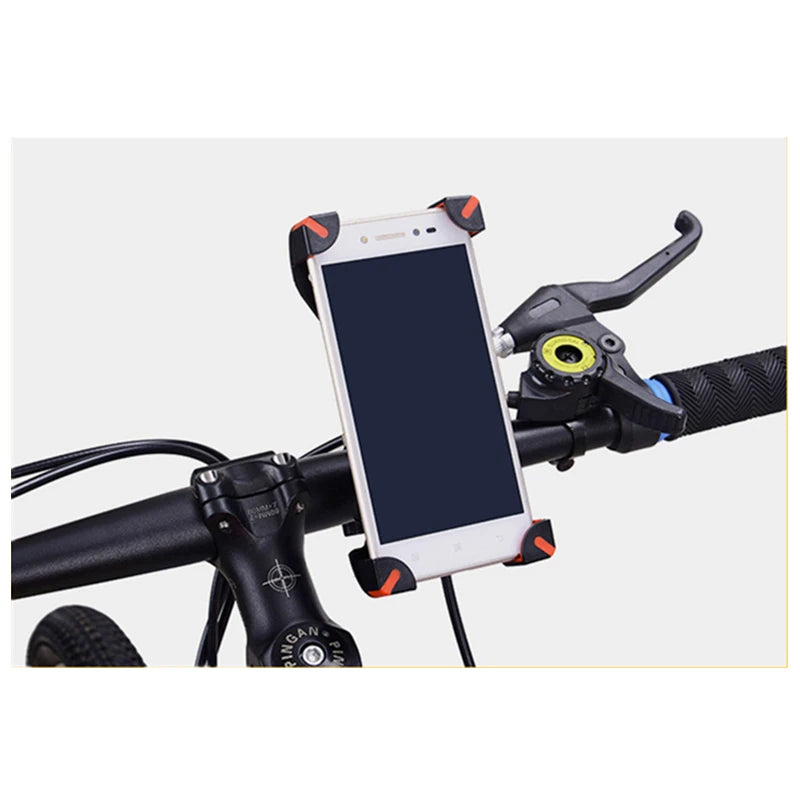 Rotatable Phone Holder – Adjustable Mount for MTB & Road Bikes