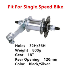 120mm Reverse Brake Hub – Single Speed Bicycle Component