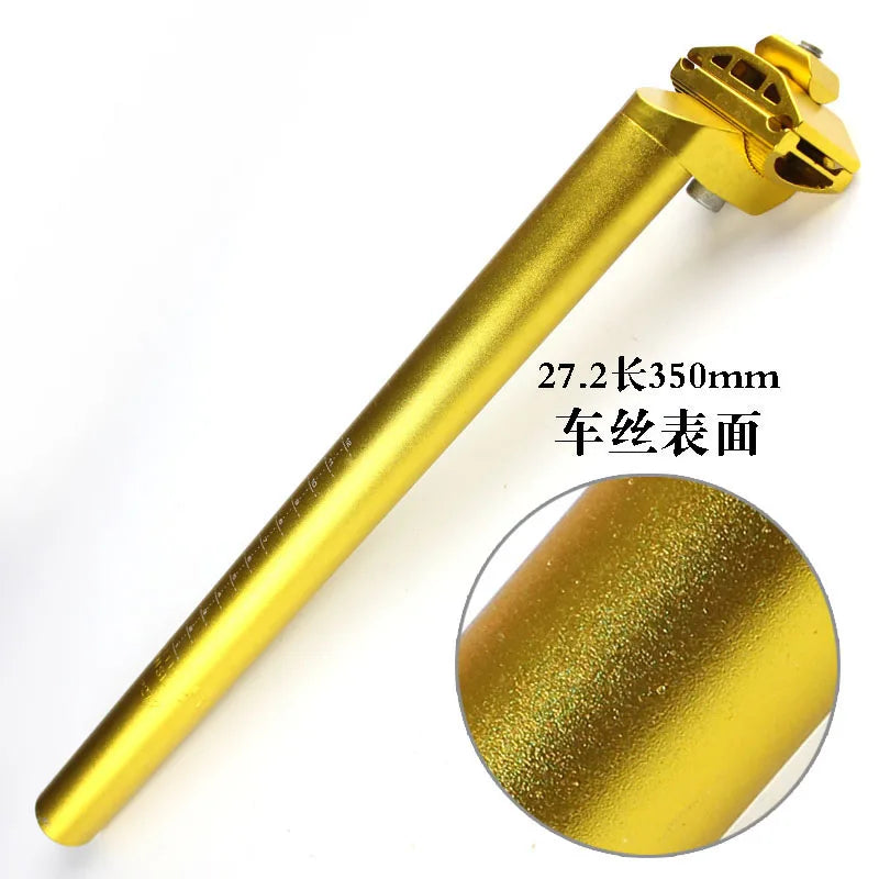 27.2mm Aluminum Seatpost – Lightweight Saddle Tube for Fixed Gear & MTB