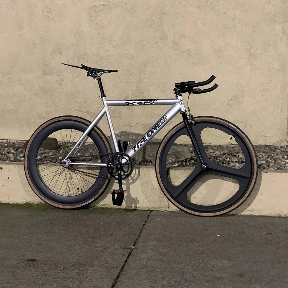 70mm Rim Fixie Wheelset – 32H Aluminum Alloy with Flip-Flop Hub