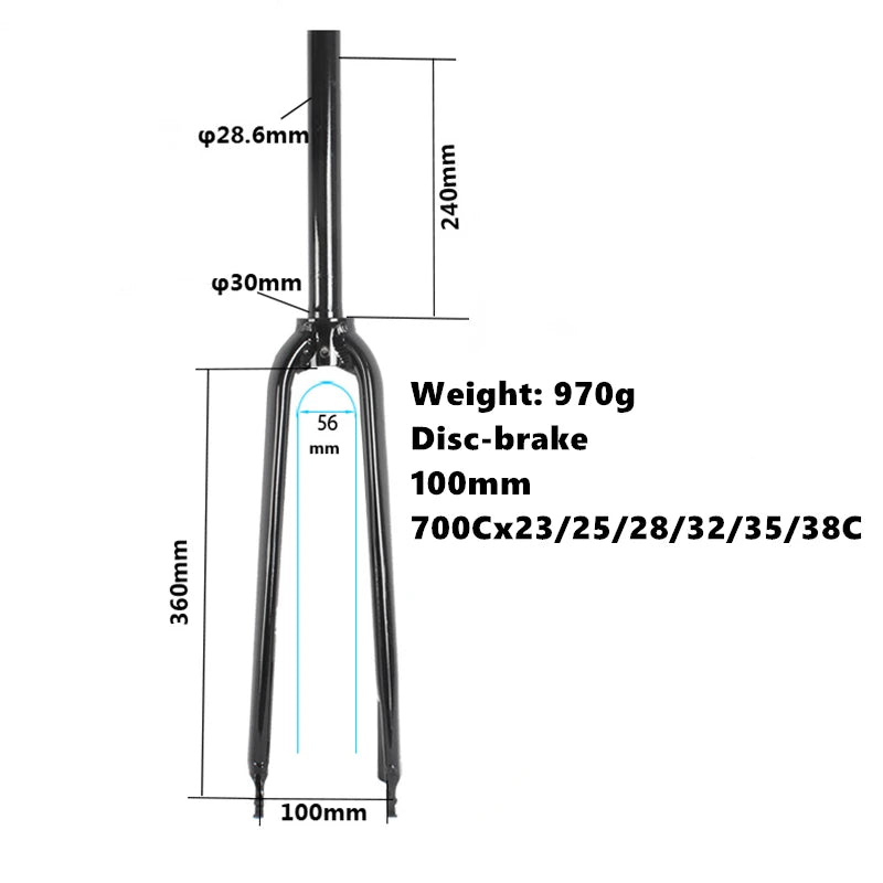 Aluminum Gravel Bike Frame for 700x38C Tires