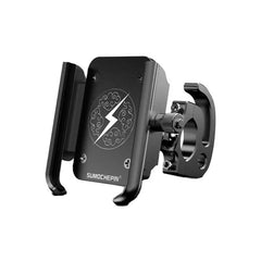 CNC Aluminum Alloy Phone Holder – Rotatable Handlebar Mount for MTB & Road Bikes