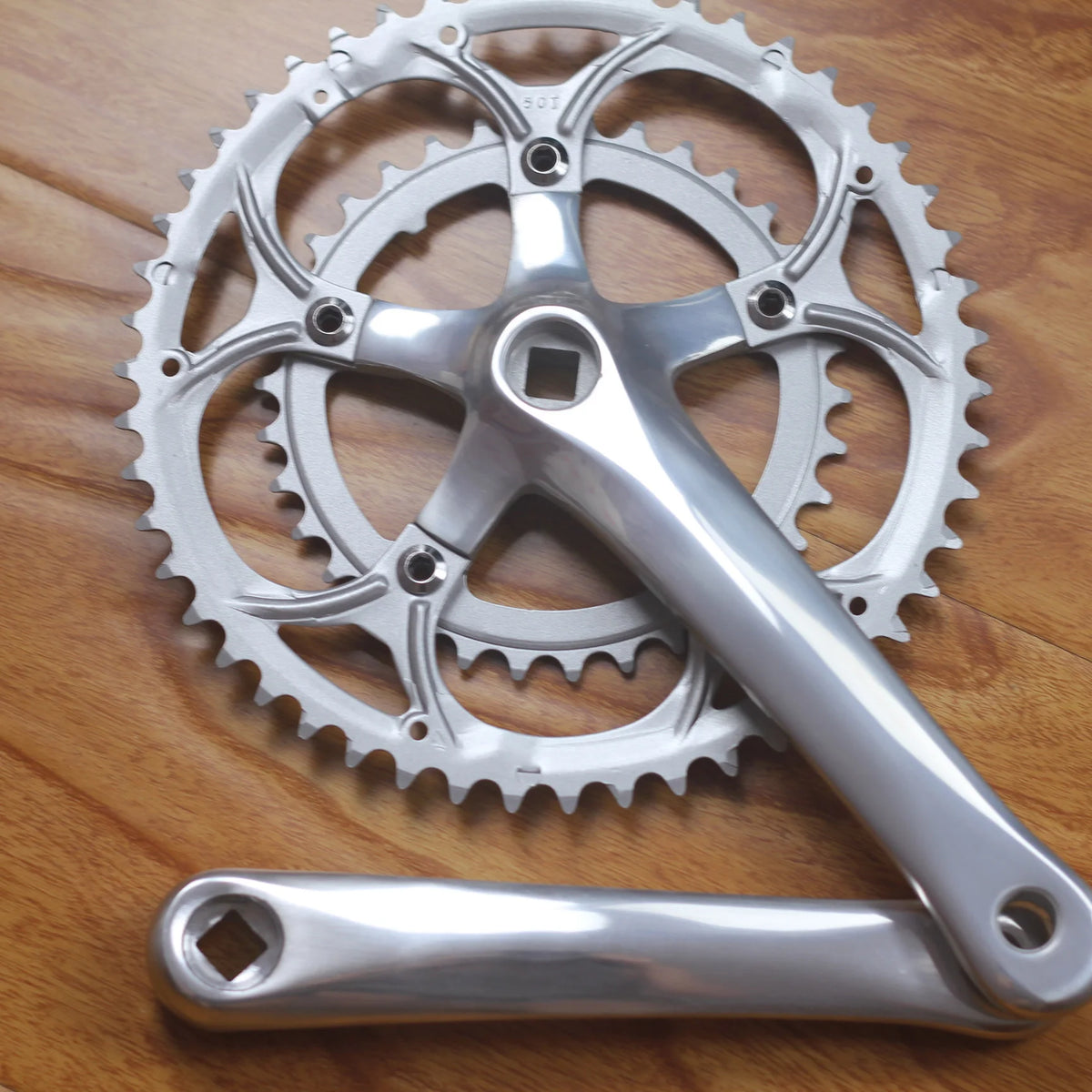 50/34T Road Bike Crankset – 170mm Aluminum Alloy for 8/9 Speed