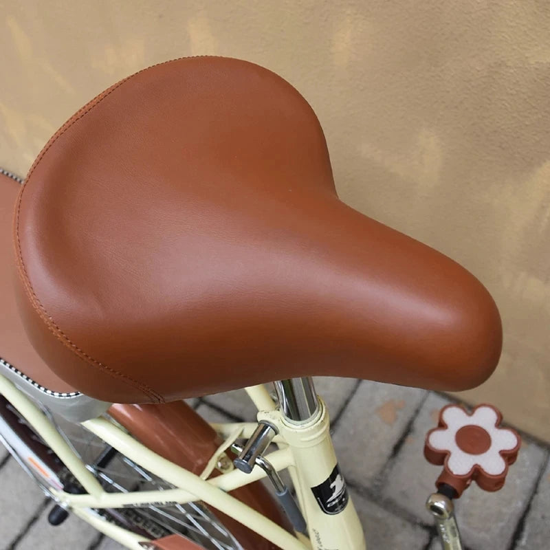 Universal Vintage BrownSpring Bicycle Saddle