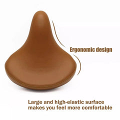 Universal Vintage BrownSpring Bicycle Saddle